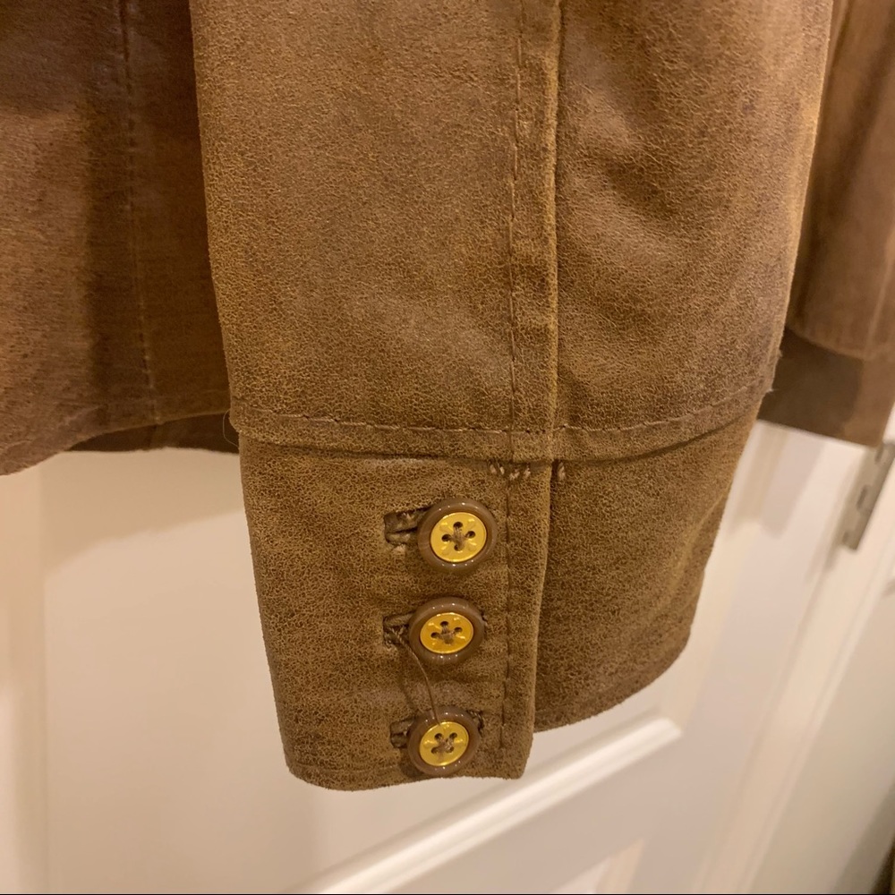 G.I.L.I. Brown Leather Jacket - Picture 5 of 9